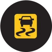 Corolla Active Traction Control System warning light