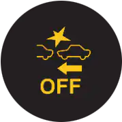 Corolla Front Collision Warning indicator light
