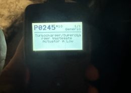 P0245 – Turbocharger Wastegate Actuator A Low – Polo 2008