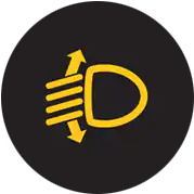 Toyota Automatic Headlight Levelling Warning Light