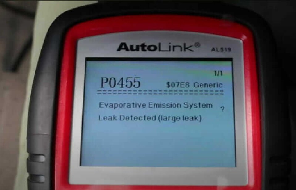 P0455 Major Evaporative System Leak Detected Fault: What is it?