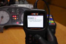 What is the P2002 Diesel Particulate Filter Efficiency Below Threshold (Bank 1) Fault?