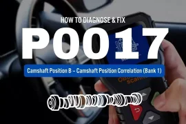 P0017 Camshaft Position B – Camshaft Position Correlation (Bank 1) Fault: What is it?