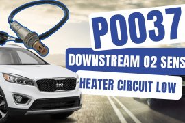 P0037 Heated Oxygen Sensor (HO2S) Heater Control Circuit Low (Bank 1, Sensor 2) Fault: What is it?