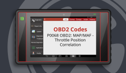 P0068 MAP/MAF – Throttle Position Correlation Fault: What is it?