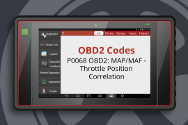 P0068 MAP/MAF – Throttle Position Correlation Fault: What is it?