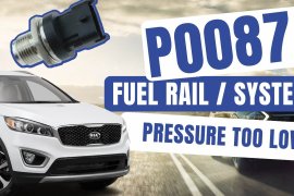 P0087 Fuel Rail System Pressure Too Low Fault: What is it?