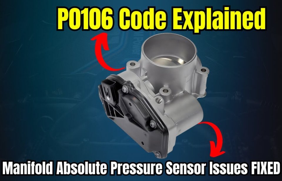 P0106 Manifold Absolute Pressure (MAP) Sensor Performance Problem Fault: What is it?
