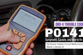 P0141 Oxygen Sensor Heater Circuit Malfunction (Bank 1, Sensor 2) Fault: What is it?