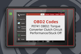 P0741 Torque Converter Clutch (TCC) Circuit Performance or Stuck Off Fault: What is it ?