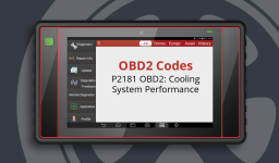 P2181 Cooling System Performance Fault: What is it?