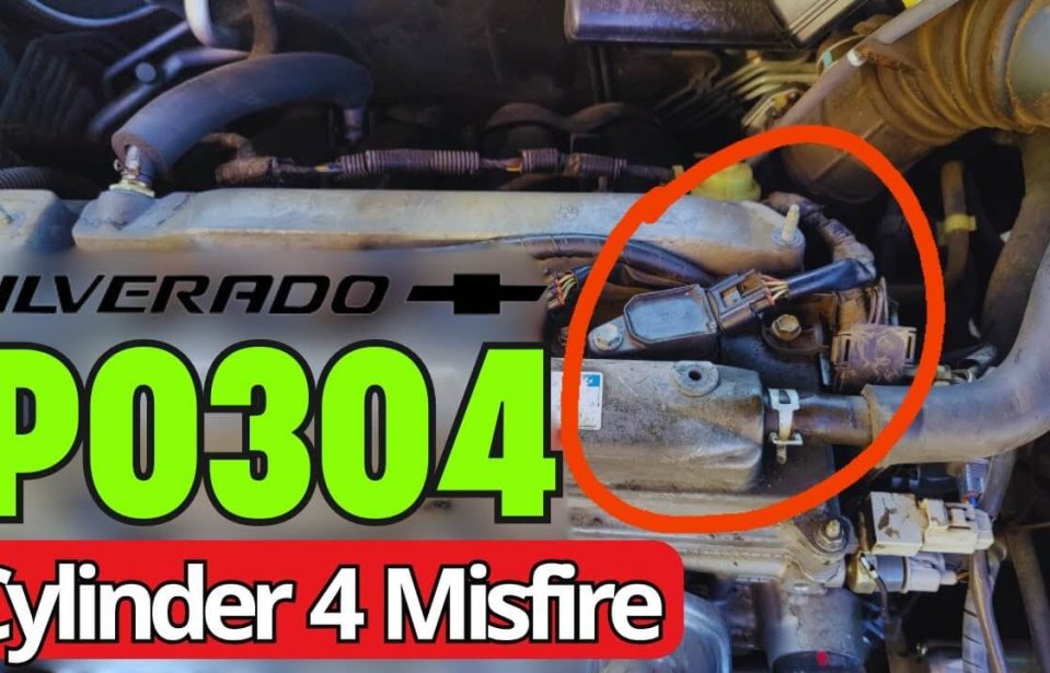 P0304 Cylinder 4 Misfire Detected Fault: What is it ?