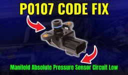 P0107 Manifold Absolute Pressure (MAP) Sensor Circuit Low Voltage Fault: What is it?