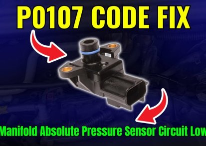 P0107 Manifold Absolute Pressure (MAP) Sensor Circuit Low Voltage Fault: What is it?